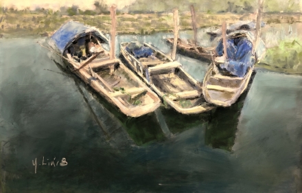 靜靜地