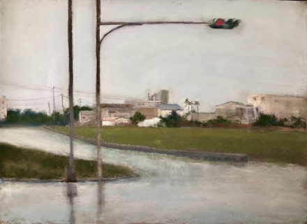 雨後清晨的街道