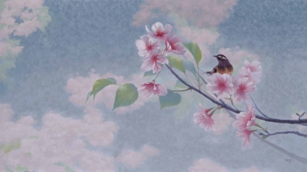 春櫻鬧樹梢