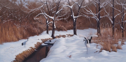 雪中風情